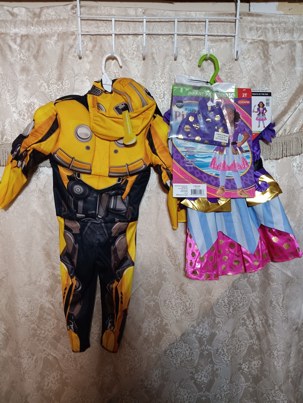 Kids Yellow Robot Character Costume - Bumblebee Style